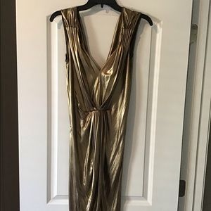 Moschino Gold Dress